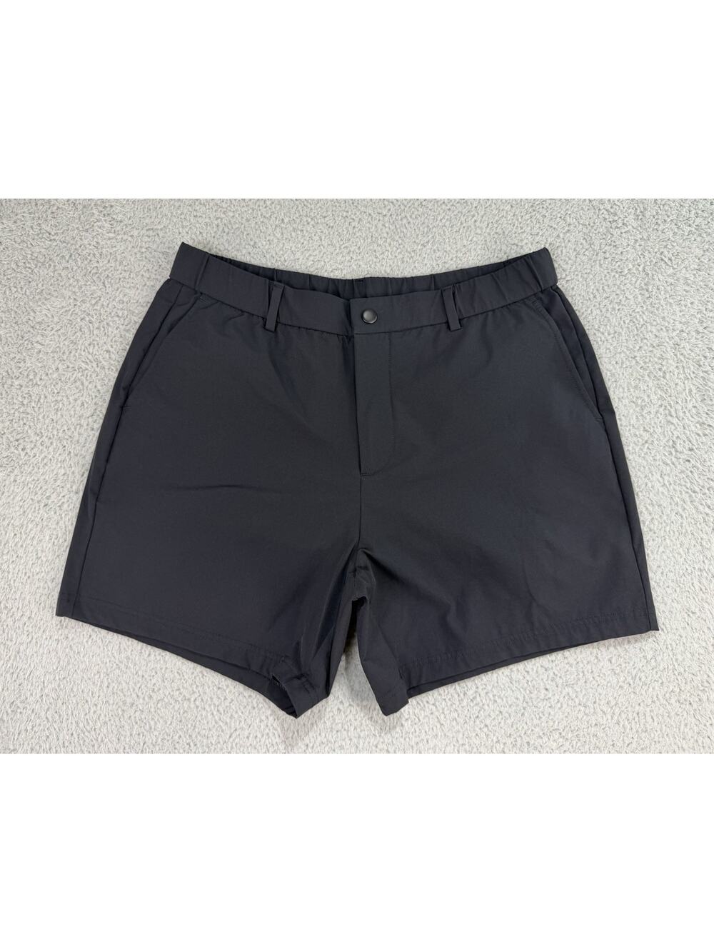 Bearbottom Hybrid Shorts - Men's Medium 5.5" Inseam Black Performance Stretch
